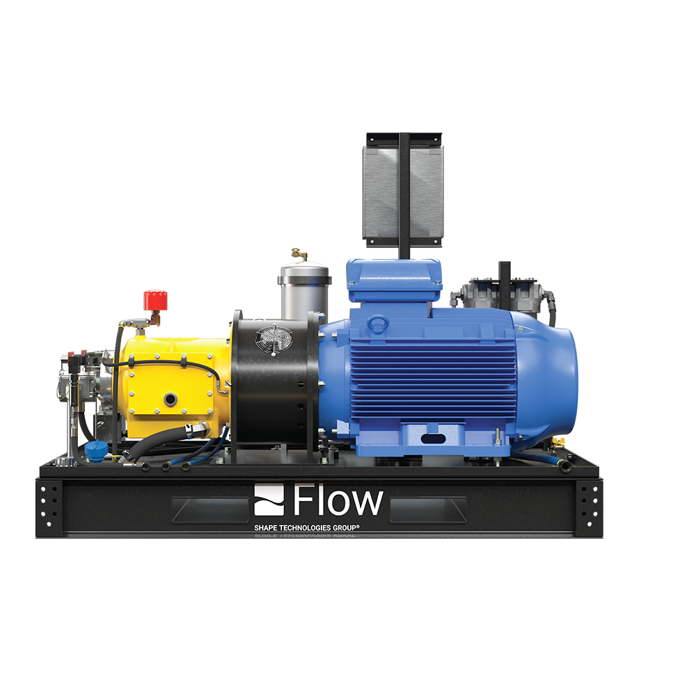 Electric Husky 40/ 55k PSI Industrial Pump System