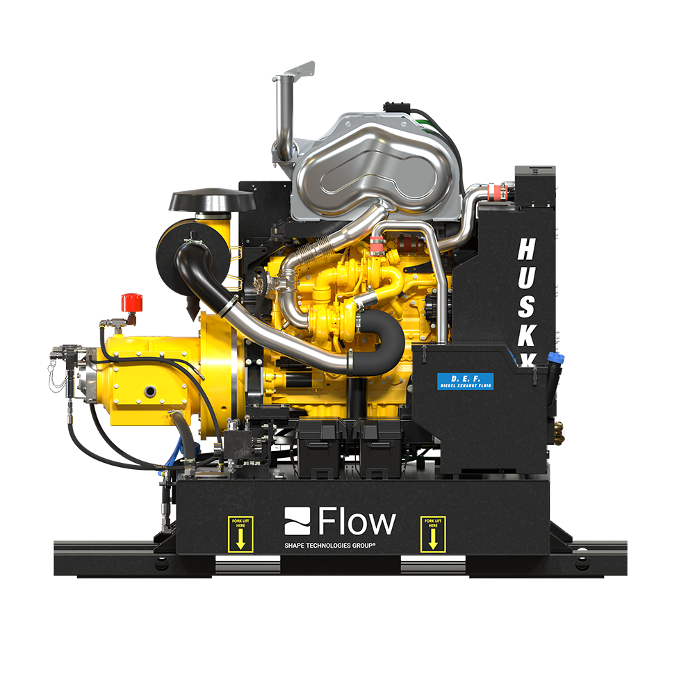 Diesel Husky 40/ 55k PSI Industrial Pump System