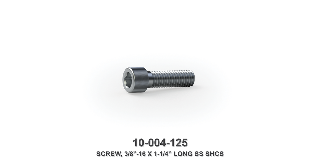 3/8"-16 x 1-1/4" Long SS SHCS Screw