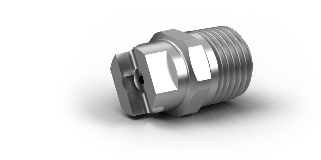 15K Tungsten Carbide 15-Degree and 25-Degree Fan Tip MNPT Nozzle