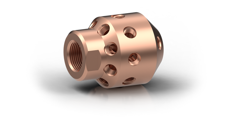 15K APLM Pineapple Line Mole Nozzle