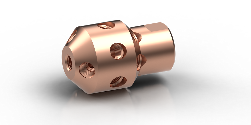 15K BPLM Pineapple Line Mole Nozzle