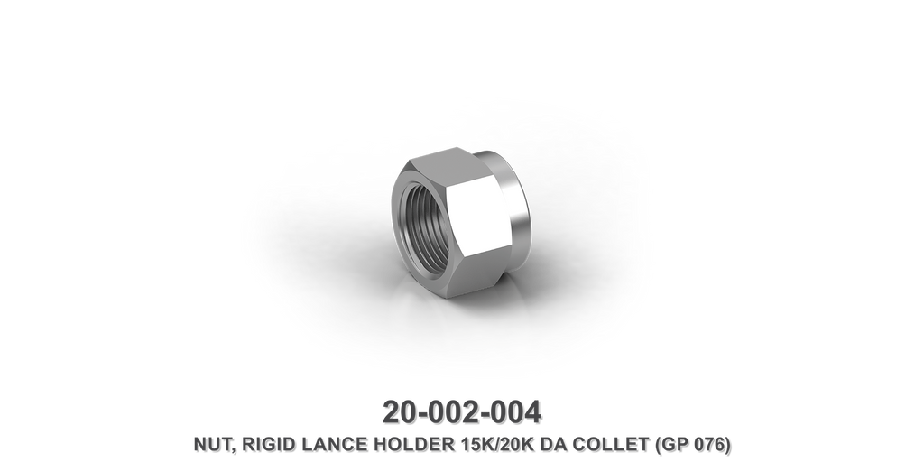 15K/20K Rigid Lance Holder DA Collet Nut