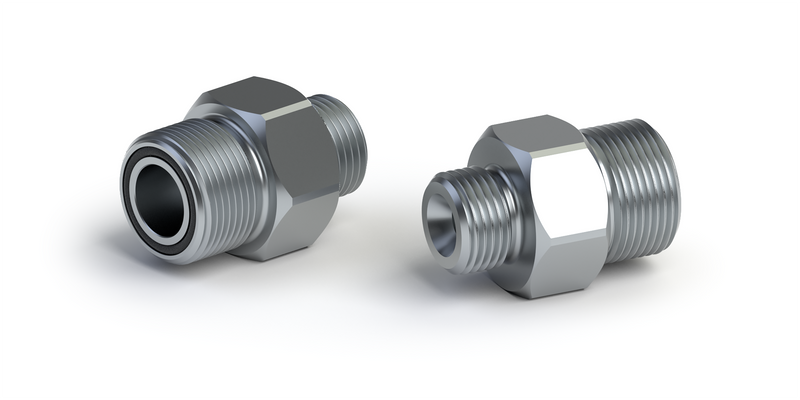 10-40K Metric M x NPTM Adapter