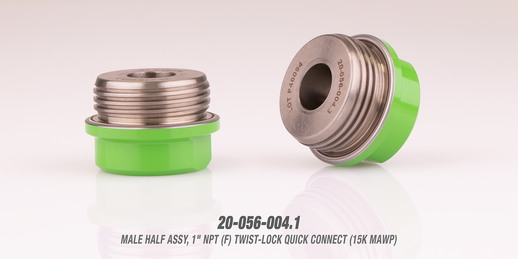 TWIST-LOCK QUICK DISCONNECT COUPLINGS