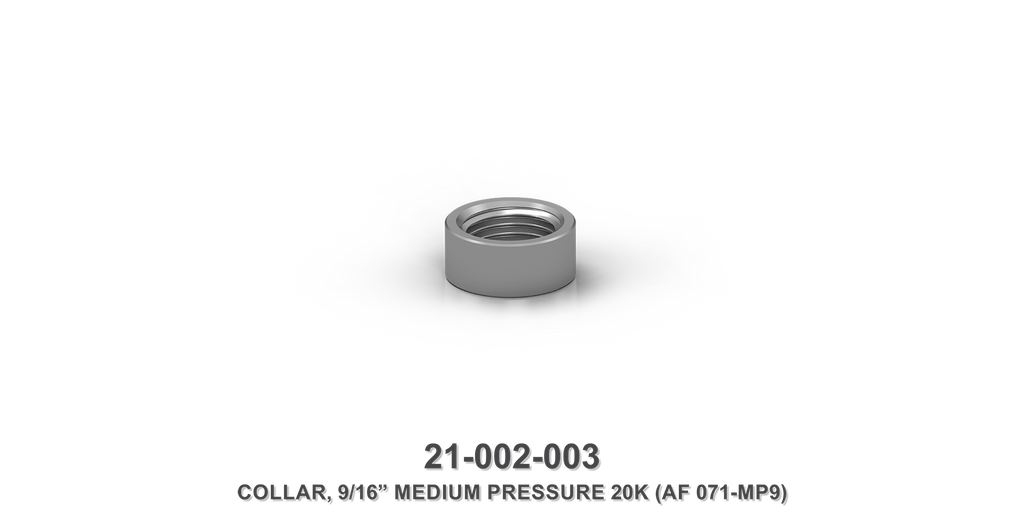 20K 9/16" Medium Pressure Collar