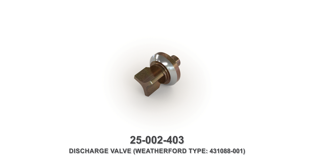 Discharge Valve - Weatherford Type