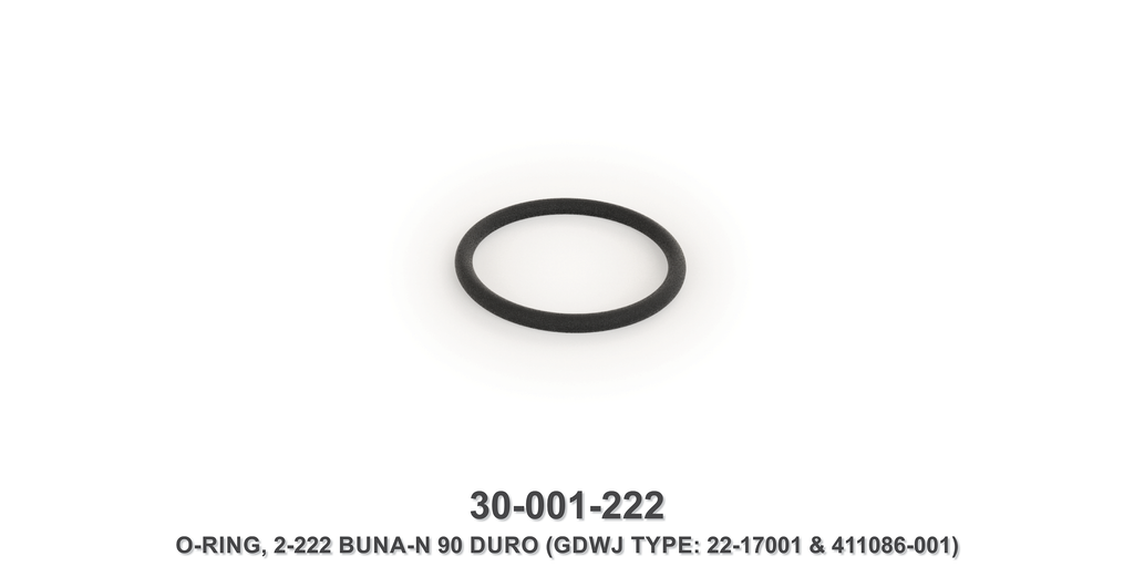 2-222 Buna-N 90 Duro O-Ring