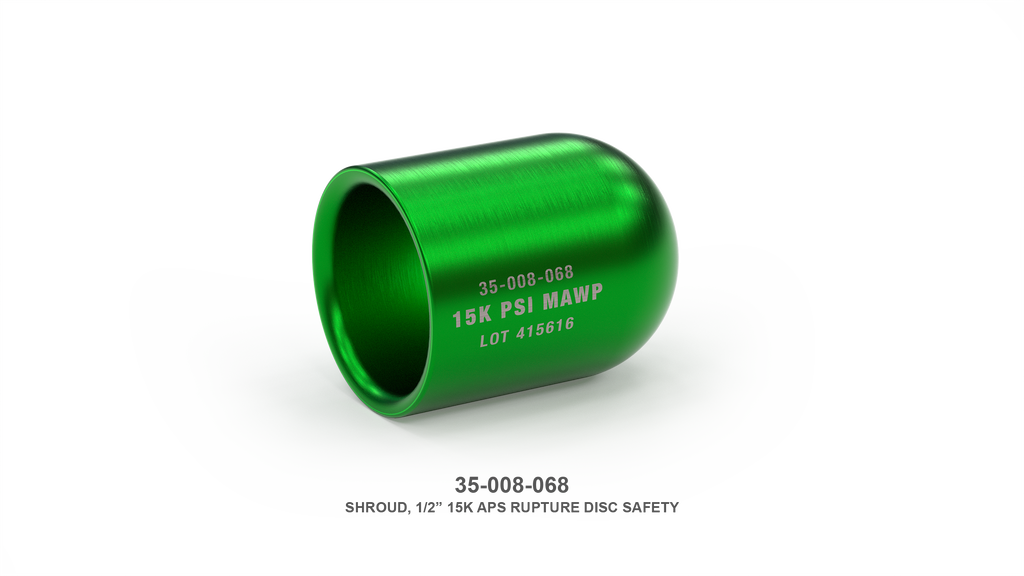 15K psi RUPTURE DISC HOLDER (APS STYLE)
