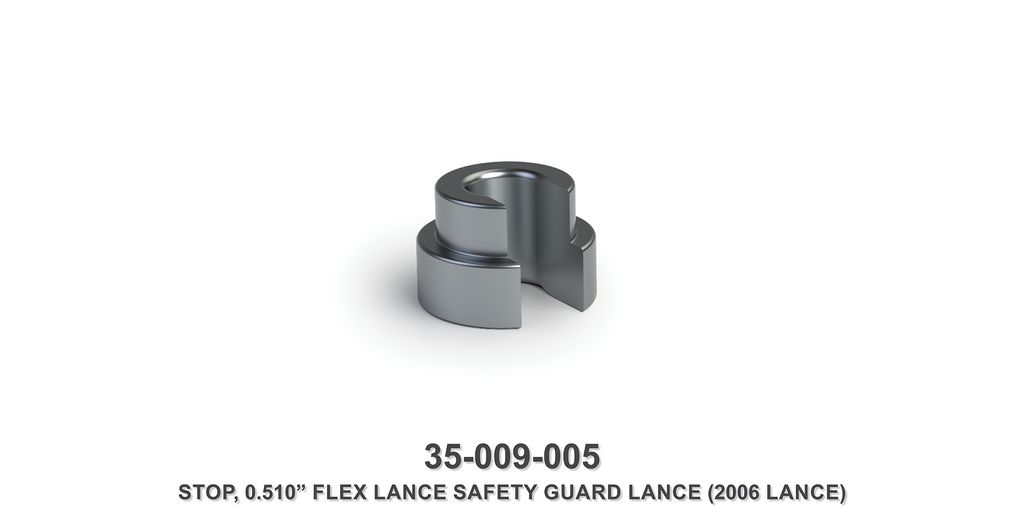 0.510" Flex Lance Safety Guard Lance Stop