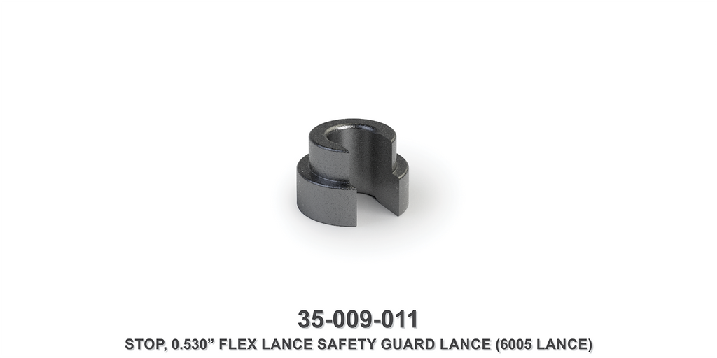 0.530" Flex Lance Safety Guard Lance Stop