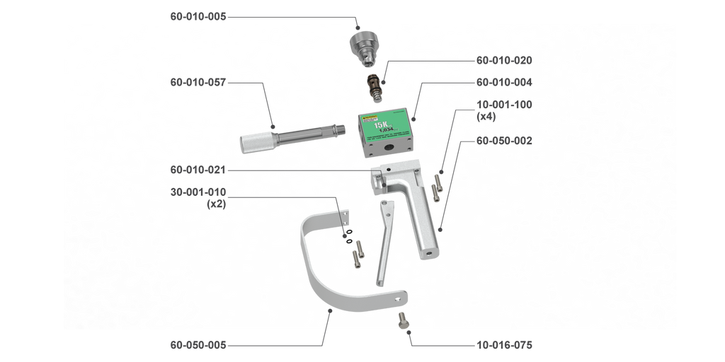 15K Double Dump Handle Assembly