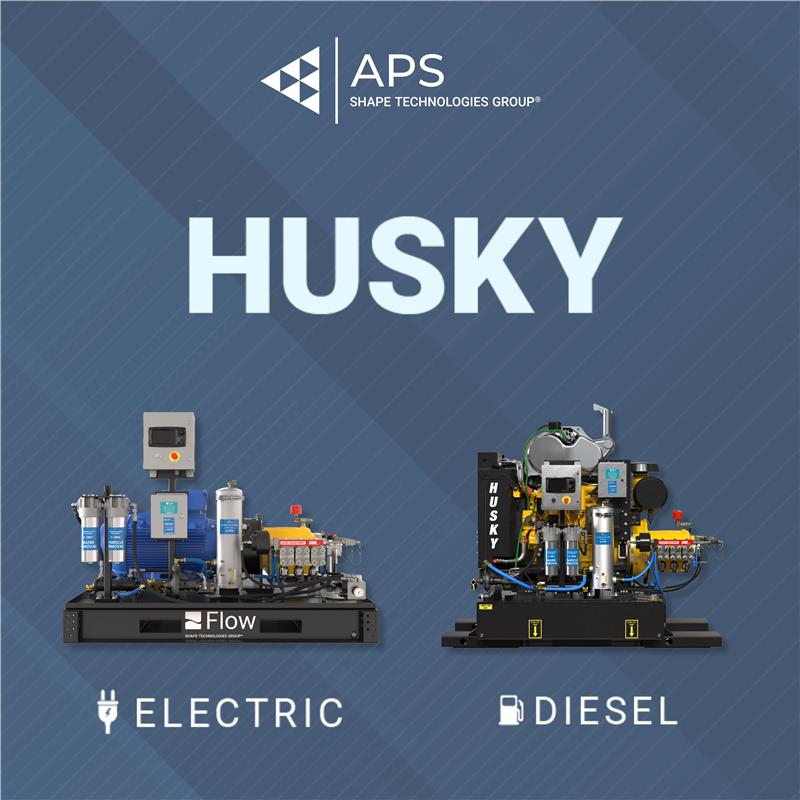 Husky Water blasting units