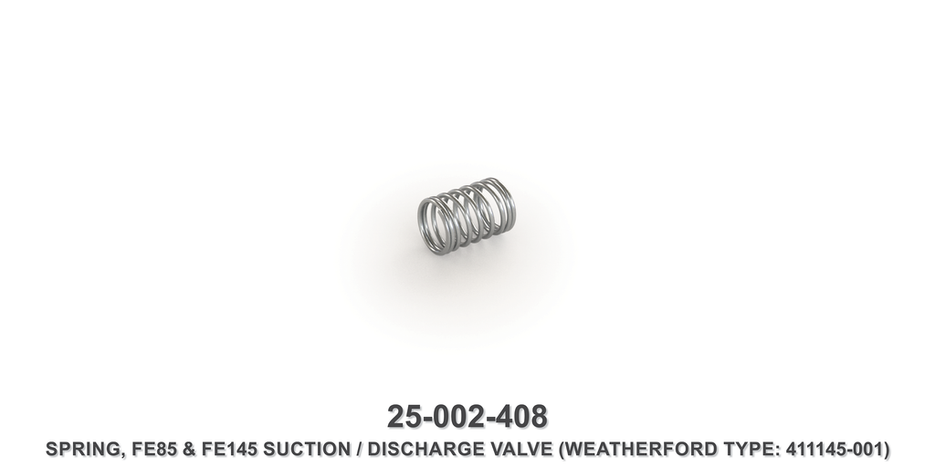 Suction / Discharge Valve Spring - Weatherford Type