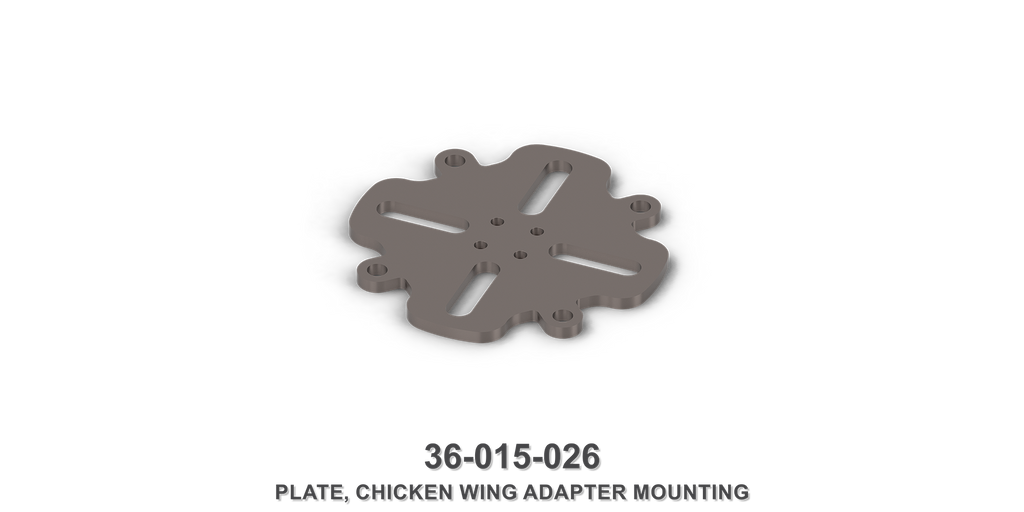 Chicken Wing Adapter Mounting Plate