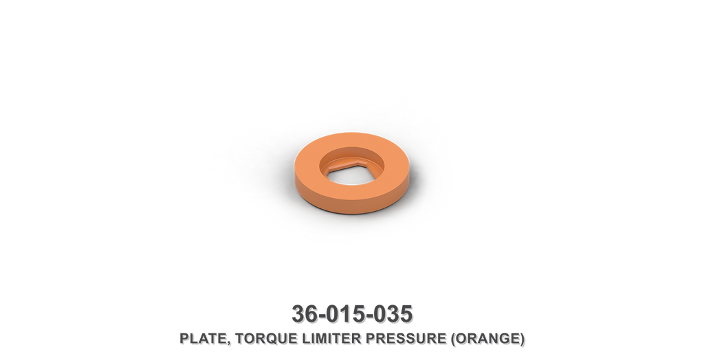 Torque Limiter Orange Pressure Plate