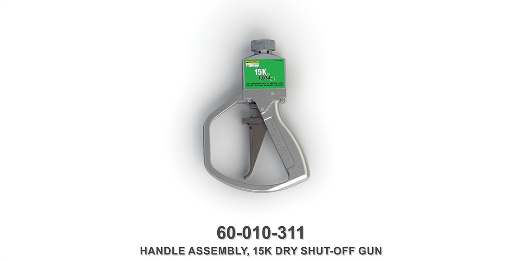 15K Dry Shut-Off Gun Handle Assembly