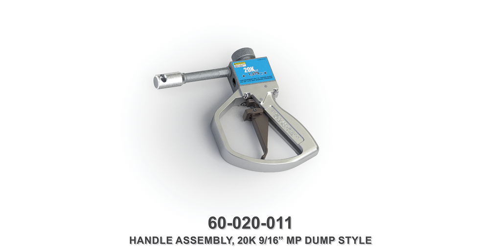 20K 9/16" MP Dump Style Handle Assembly