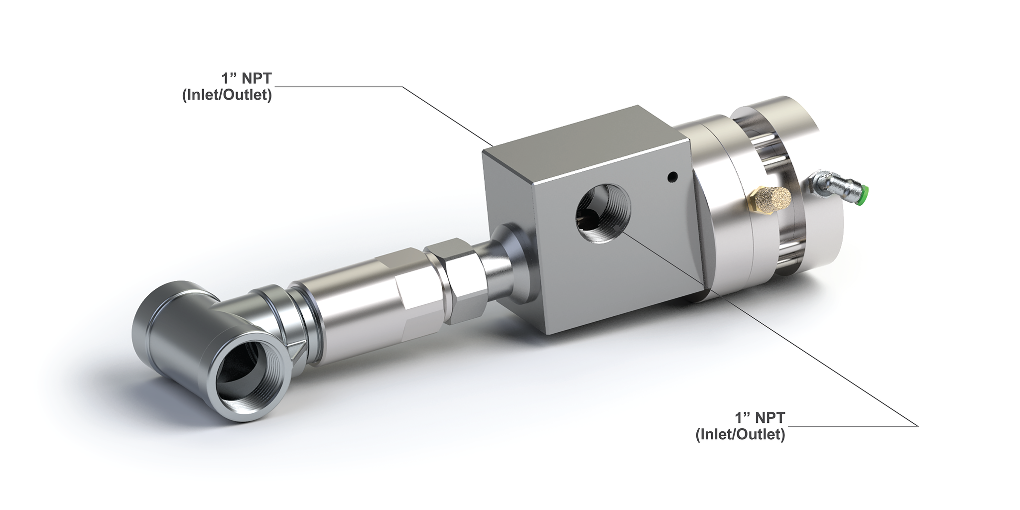 15K psi HIGH VOLUME AIR DIVERTER VALVE W/O BASE PLATE – Advanced 15K psi HIGH VOLUME AIR DIVERTER VALVE W/O BASE PLATE – Advanced