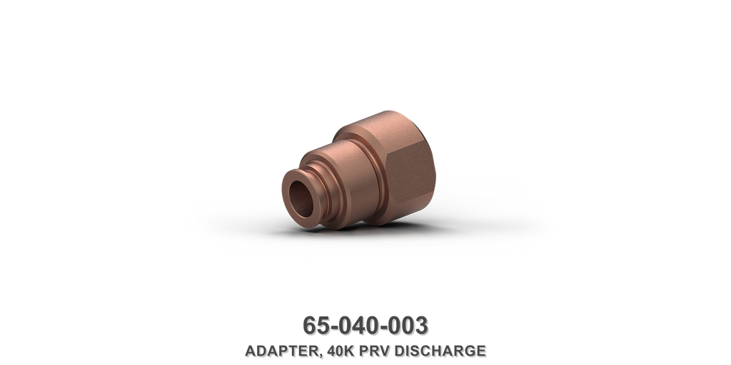 40K Pressure Regulating Valve Discharge Adapter